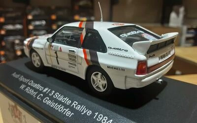 CMR  1/43 - AUDI SPORT QUATTRO - Nº 1 STADTE RALLY 1984
