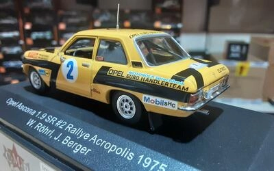 CMR  1/43 - OPEL ASCONA 1.9 SR - Nº 2  RALLY ACROPOLIS 1975