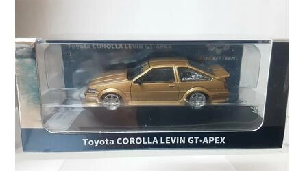 DIECAST TEAM 1/64 - TOYOTA COROLLA AE 86 LEVIN GT-APEX - GOL