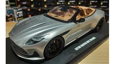 GT SPIRIT 1/18 - ASTON MARTIN DB 12  VOLANTE CABRIOLET - SIL