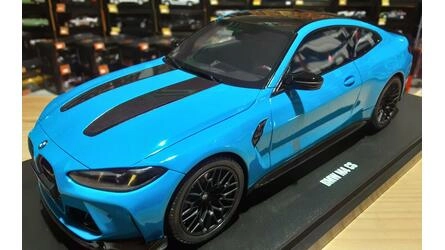 GT SPIRIT 1/18 - BMW M4 CS G82 COUPÉ - RIVIERA BLUE - 2024
