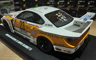GT SPIRIT 1/18 - NISSAN SILVIA (S15) COUPE - Nº 23 LB SUPER 
