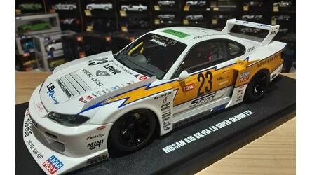 GT SPIRIT 1/18 - NISSAN SILVIA (S15) COUPE - Nº 23 LB SUPER 