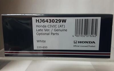 HJ64 - HONDA CIVIC (AT) LATE VERSION - WHITE