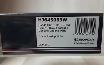 HJ64 - HONDA CIVIC TYPE R (FL5) - RACING BLACK PACKAGE - CHA