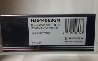 HJ64 - HONDA CIVIC TYPE R (FL5) - RACING BLACK PACKAGE - SON