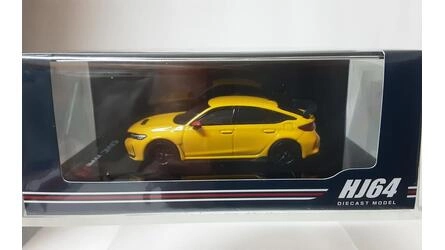 HJ64 - HONDA CIVIC TYPE R (FL5) - RACING BLACK PACKAGE - YEL