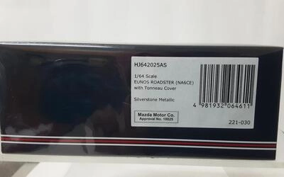 HJ64 - MAZDA MX5 EUNOS ROADSTER (NA6C) - WHIT TONNEAU COVER 