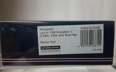 HJ64 - MITSUBISHI GSR EVOLUTION V (CP9A) - 1998 - WITH MUD F