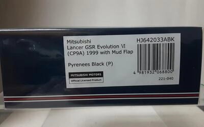 HJ64 - MITSUBISHI GSR EVOLUTION VI (CP9A) - 1999 - WITH MUD 