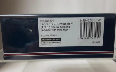HJ64 - MITSUBISHI GSR EVOLUTION VI (T.M.E.) - 2000  - WITH M