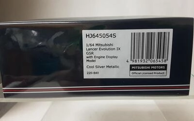 HJ64 - MITSUBISHI LANCER EVOLUTION IX - W/ ENGINE DISPLAY MO
