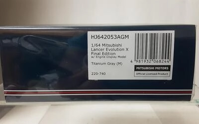 HJ64 - MITSUBISHI LANCER EVOLUTION X - W/ ENGINE DISPLAY MOD