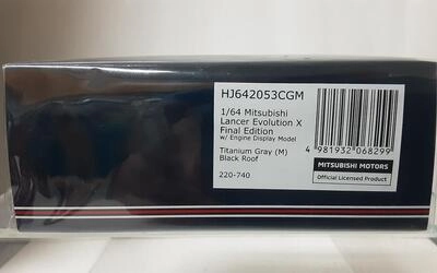 HJ64 - MITSUBISHI LANCER EVOLUTION X - W/ ENGINE DISPLAY MOD