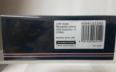 HJ64 - MITSUBISHI LANCER GSR EVO VI (CP9A) - SATELLITE SILVE