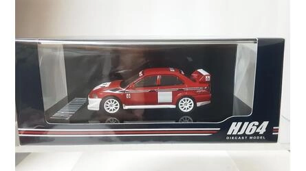 HJ64 - MITSUBISHI LANCER RS EVO VI (CP9A) - RALLIART WHITE/R