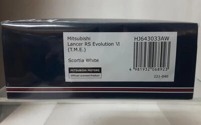 HJ64 - MITSUBISHI RS EVOLUTION VI (T.M.E.) - 2000  -  SCORTI