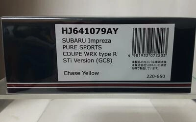 HJ64 - SUBARU IMPREZA PURE SPORTS COUPE WRX TYPE R STI VERSI