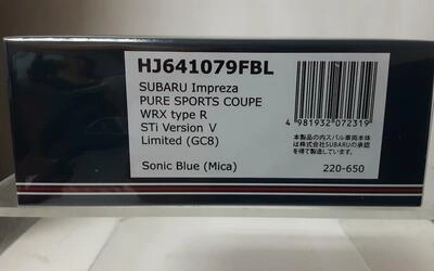 HJ64 - SUBARU IMPREZA PURE SPORTS COUPE WRX TYPE R STI VERSI