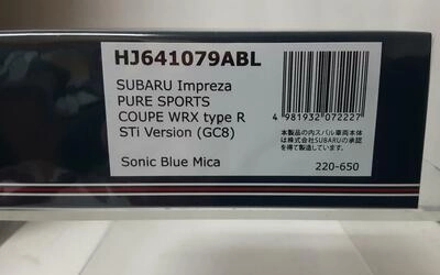HJ64 - TOYOHJ64 - SUBARU IMPREZA PURE SPORTS COUPE WRX TYPE 
