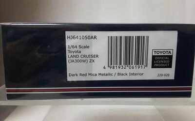 HJ64 - TOYOTA LAND CRUISER (JA300W) ZX - DARK RED MICA METAL