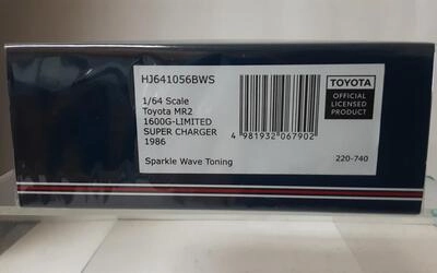 HJ64 - TOYOTA MR2 1600G LIMITED SUPER CHARGER - 1986 - SPARK