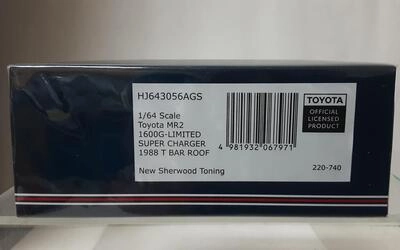 HJ64 - TOYOTA MR2 1600G LIMITED SUPER CHARGER  T BAR ROOF - 