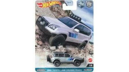 HOTWHEELS 1/64 - TOYOTA LAND CRUISER PRADO - 2005 - GREY