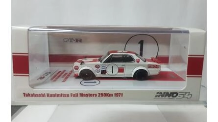 INNO 1/64 -  NISSAN SKYLINE 2000 GT-R (KPGC10) - Nº 1 T. RUN