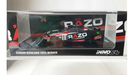 INNO 1/64 - NISSAN SKYLINE GT-R (R33) N 11 RAZO TRAMPIO N1 S