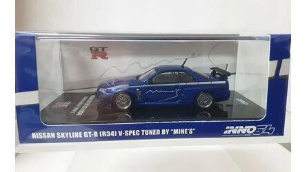 INNO 1/64 - NISSAN SKYLINE GT-R (R34) - V-SPEC TUNED BY MINE