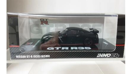 INNO 1/64 - NISSAN SKYLINE GT-R (R35) NISMO - BLACK