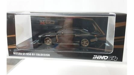 INNO 1/64 -  NISSAN SKYLINE GT-R50 BY ITALDESIGN - BLACK