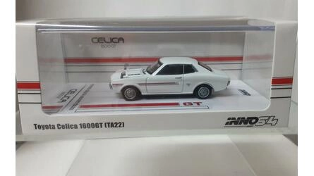 INNO 1/64 - TOYOTA CELICA 1600 GT (TA22) - WHITE