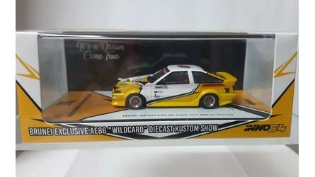 INNO 1/64 - TOYOTA SPRINTER TRUENO AE86 - BRUNEI DIECAST KUS