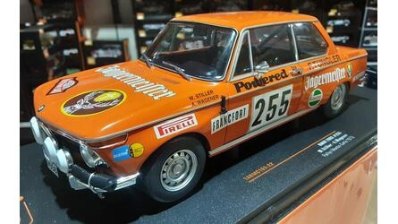 IXO 1/18 - BMW 2002 TEAM JAGERMEISTER - Nº 255 RALLY MONTECA