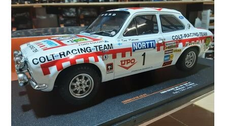 IXO 1/18 - FORD ESCORT MK I RS 1600 - Nº 1 RALLY 1000 LAKES 