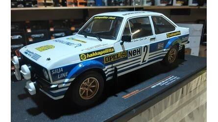 IXO 1/18 - FORD ESCORT MK II RS 1800 - Nº 2 RALLY SWEDEN 198