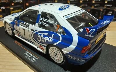IXO 1/18 - FORD ESCORT WRC - Nº 7  2º RALLY RAC 1998