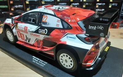 IXO 1/18 - FORD PUMA RALLY 1 - Nº 22  5º RALLY POLONIA 2024
