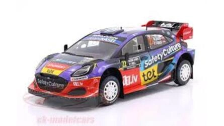 IXO 1/18 - FORD PUMA RALLY 1 - Nº 22  RALLY SWEDEN 2025