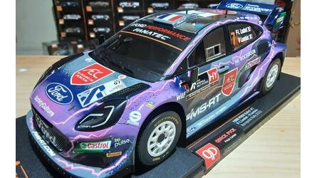 IXO 1/18 - FORD PUMA RALLY 1 - Nº 7 RALLY ACROPOLIS 2022