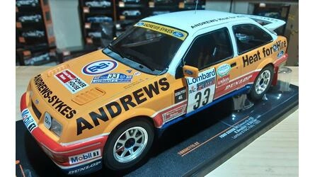IXO 1/18 - FORD SIERRA RS COSWORTH - Nº 33 - LOMBARD RALLY R