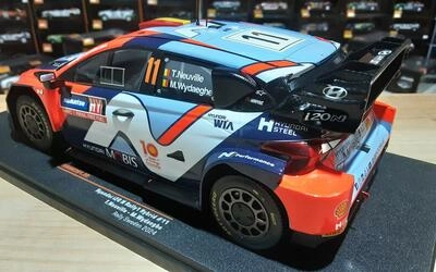 IXO 1/18 - HYUNDAI I20 N RALLY 1 - Nº 11 4º RALLY SWEDEN 202
