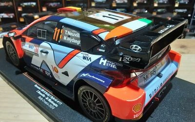 IXO 1/18 - HYUNDAI I20 N RALLY 1 - Nº 11 RALLY CROATIA 2024