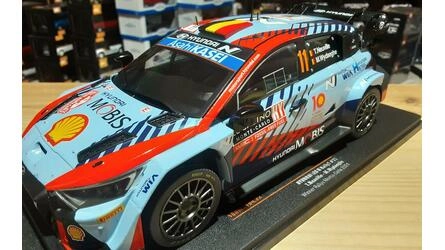 IXO 1/18 - HYUNDAI I20 N RALLY 1 - Nº 11 RALLY MONTE CARLO 2