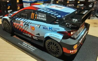 IXO 1/18 - HYUNDAI I20 N RALLY 1 - Nº 11 RALLY MONTE CARLO 2