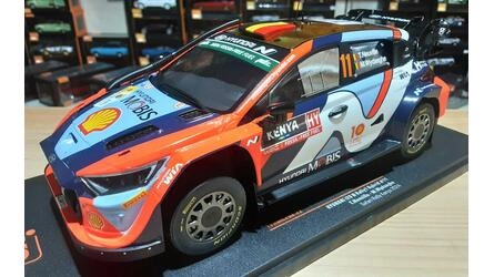 IXO 1/18 - HYUNDAI I20 N RALLY 1 - Nº 11 RALLY SAFARI KENYA 