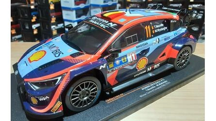 IXO 1/18 - HYUNDAI I20 N RALLY 1 - Nº 11 WINNER RALLY CENTRA