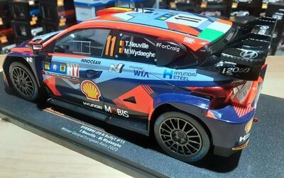 IXO 1/18 - HYUNDAI I20 N RALLY 1 - Nº 11 WINNER RALLY CENTRA